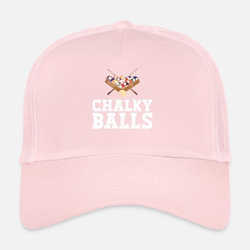 Chalky Balls - Funny Billiards Trucker Cap