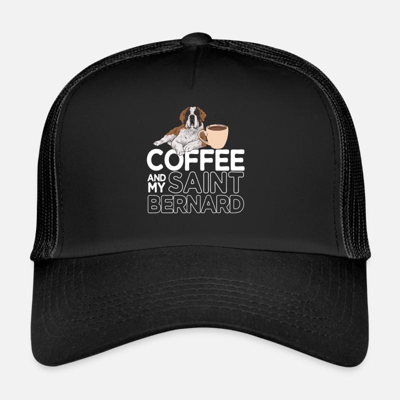 Saint-Bernard Chien Saint-Bernard Casquette trucker 