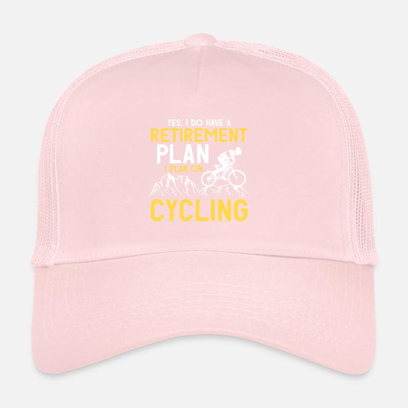 Plan de retraite Vélo Cyclisme Casquette trucker 