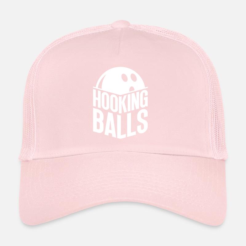 Hooking Balls - Funny Bowling Trucker Cap