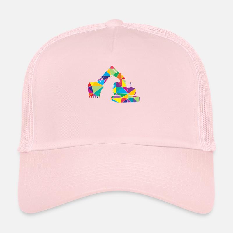 Pelle poly à faible construction Poly Casquette trucker 