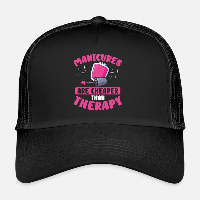 La manucure est moins chère que la thérapie Casquette trucker 