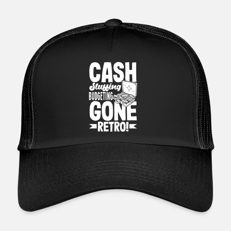 Cash Stuffing Budgeting Gone Retro Cash Stuffing Trucker Cap