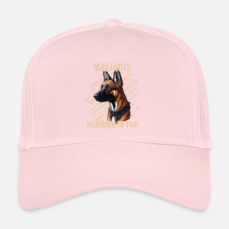 Malinois - Guerrier à la fourrure Casquette trucker 