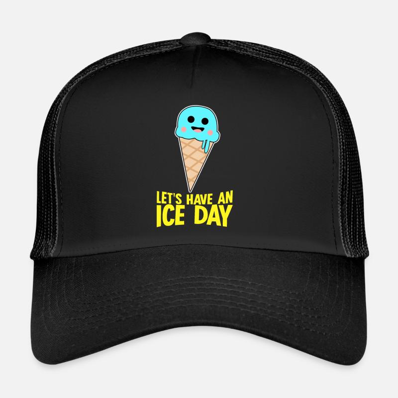 Crème glacée belle journée Casquette trucker 