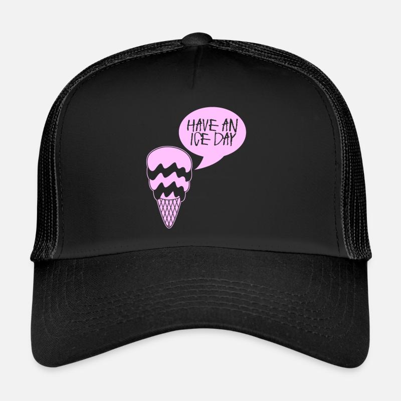 Eis Eisbecher Eiscreme Trucker Cap
