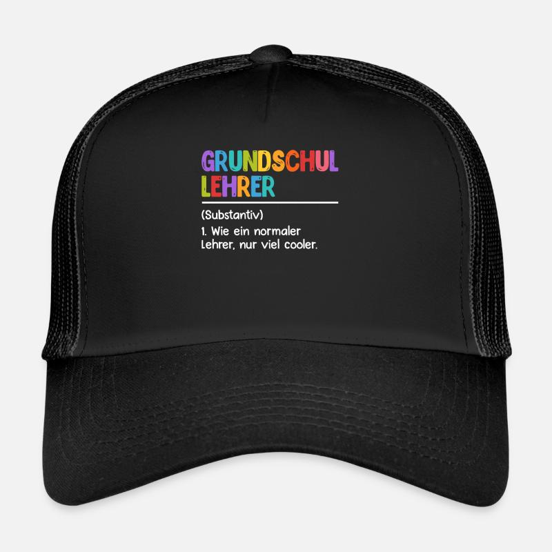 Grundschullehrer Ein normaler Lehrer nur cooler Trucker Cap
