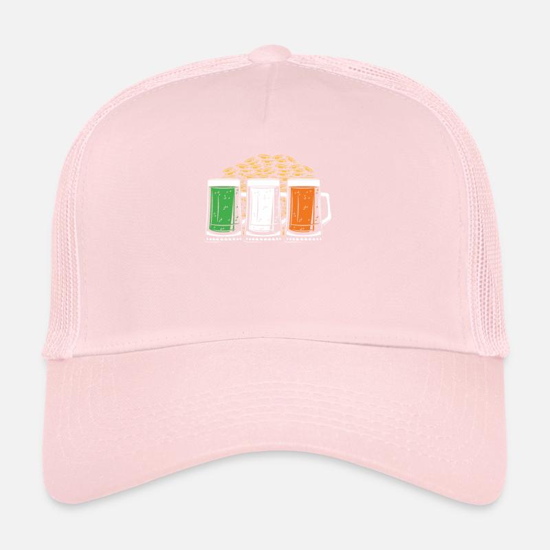 Irisches Bier Mit Gold Trucker Cap