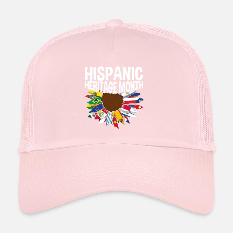 Sunflower Hispanic National Hispanic Heritage Trucker Cap