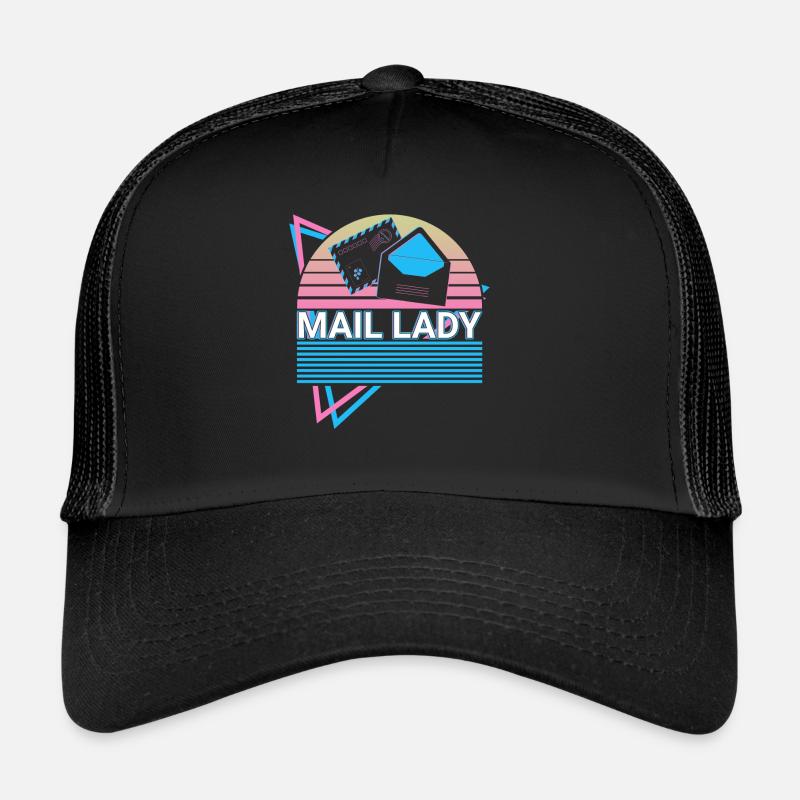 Postdienst Postbote Retro Trucker Cap