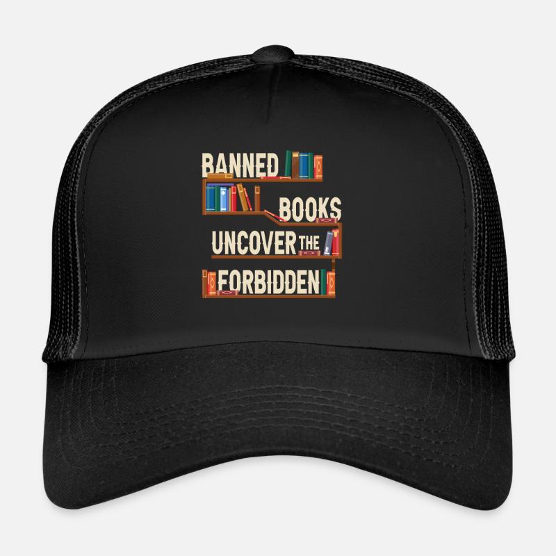 Les livres interdits découvrent l’interdit Casquette trucker 
