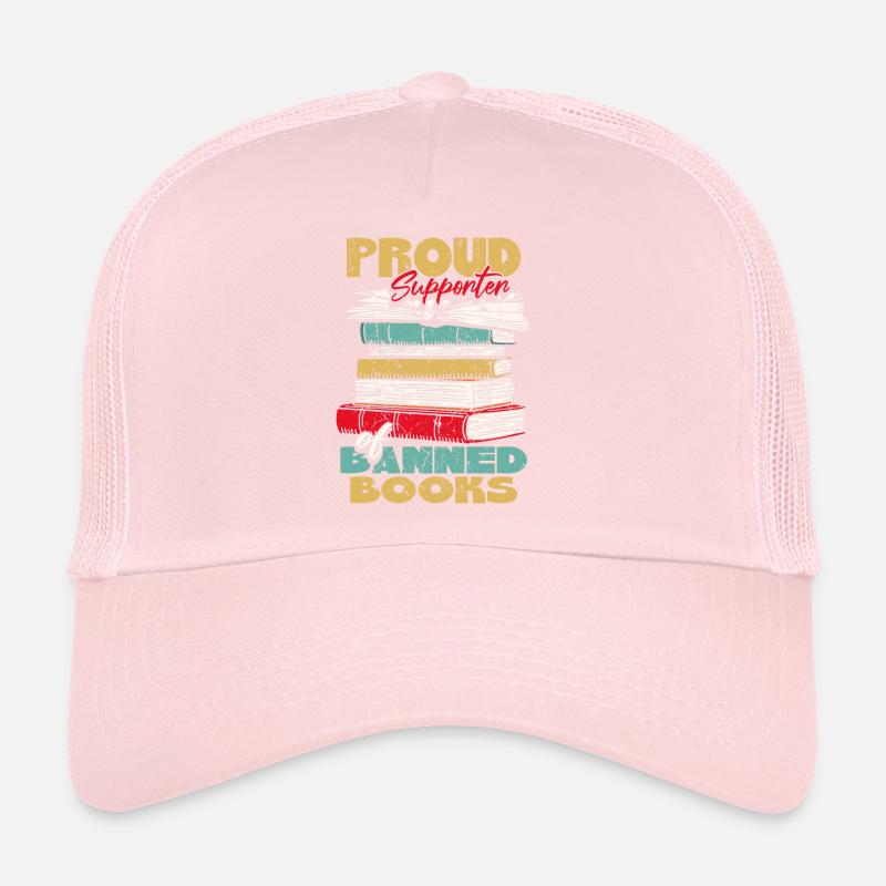 Fier partisan des livres interdits Casquette trucker 