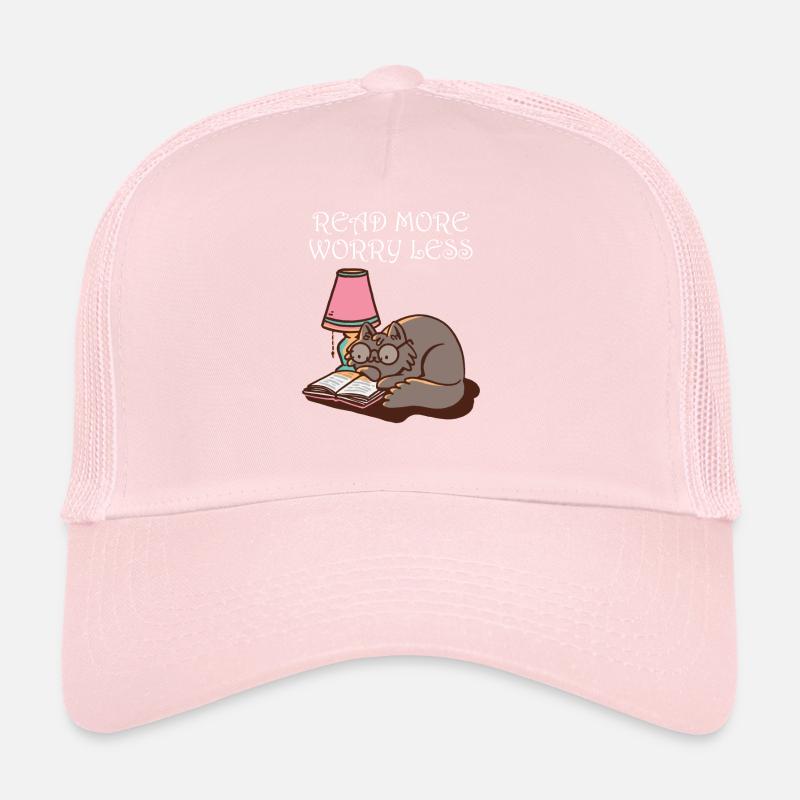 Read more, worry less Trucker Cap