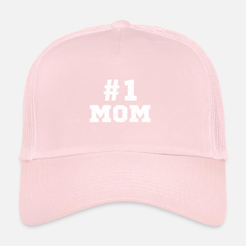 Maman numéro un Maman Maman Mère Casquette trucker 