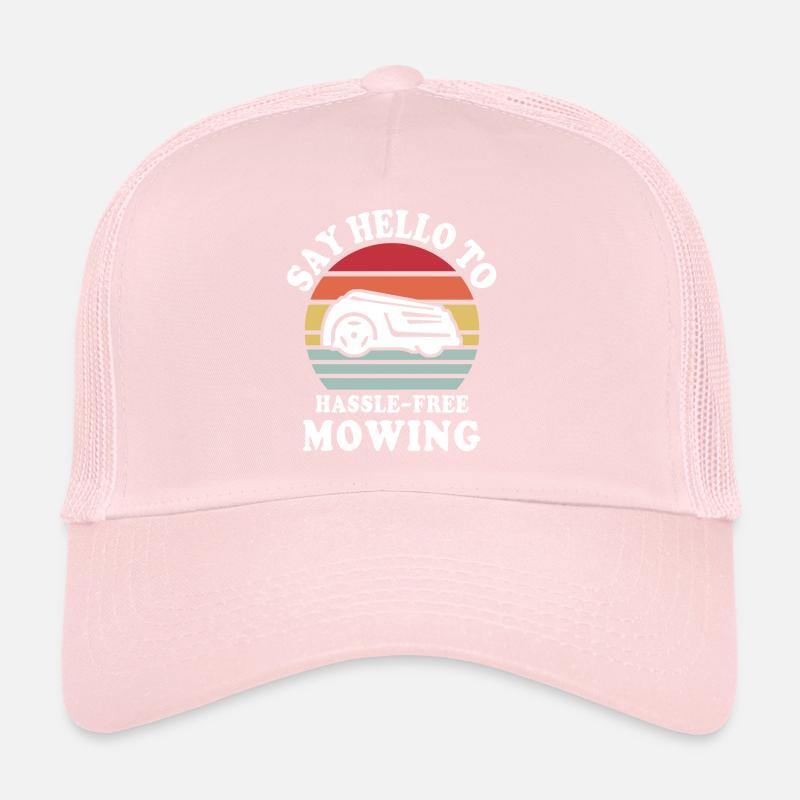 Robotic lawn mower Robot lawn mower Robotic lawn mower Trucker Cap