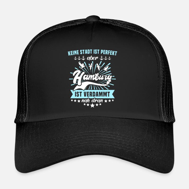 Lustige Hamburg Sprüche Trucker Cap