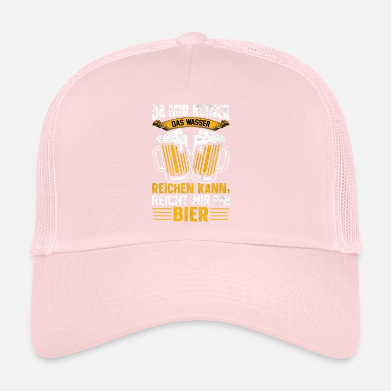 Reicht mir ein Bier - Biertrinker Bier Bierkrug Trucker Cap