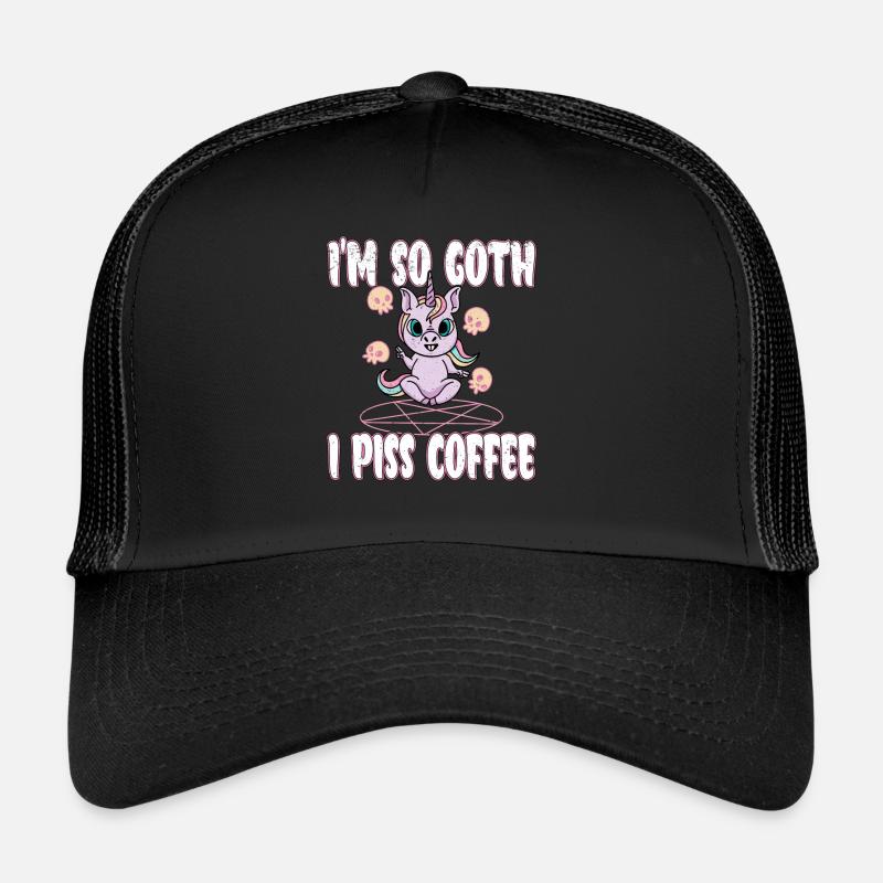 Satan Beelzebub Teufel Gothic Pentagram Mystisch Trucker Cap