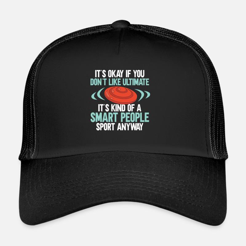 Ultimate Frisbee Throwing Disc Trucker Cap