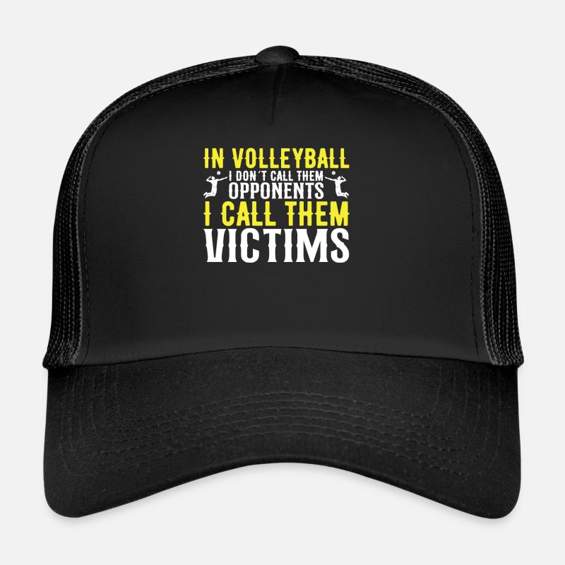 L’école est importante, mais le volleyball est plus important Casquette trucker 