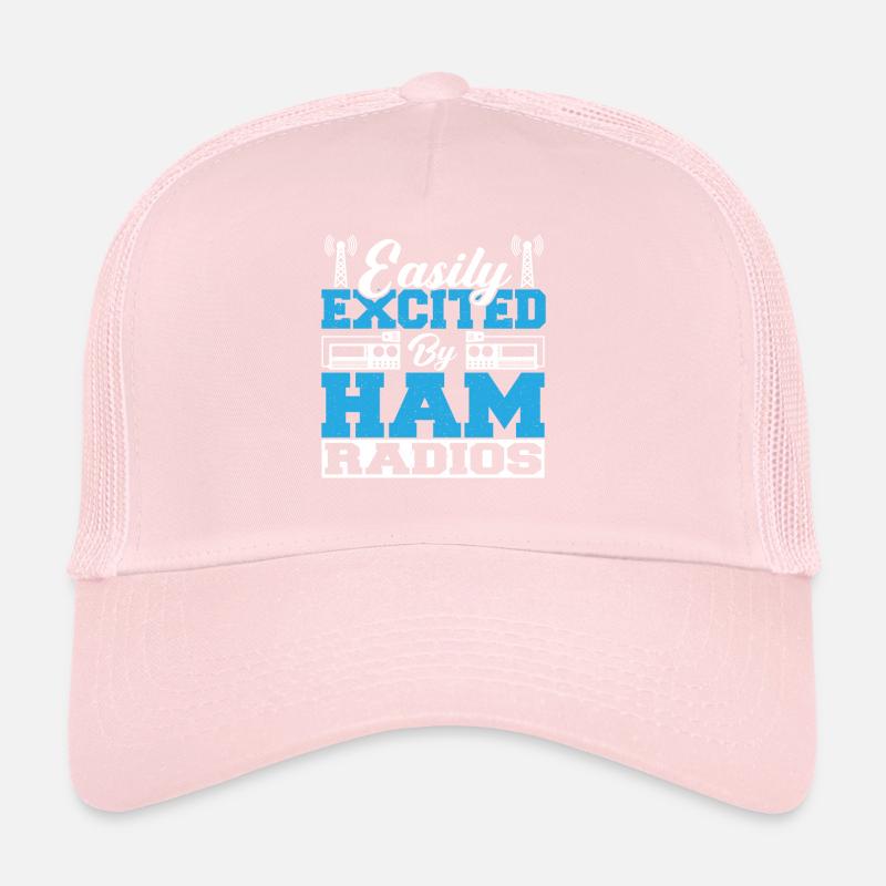 Network Radio Lover Frequency Easily Excited By Ha Trucker Cap