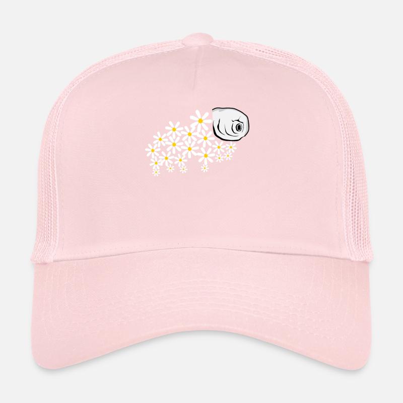 Bärtierchen Tardigrade Blüten Trucker Cap
