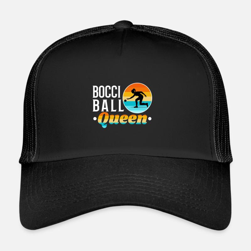 Bocce Ball Queen Trucker Cap