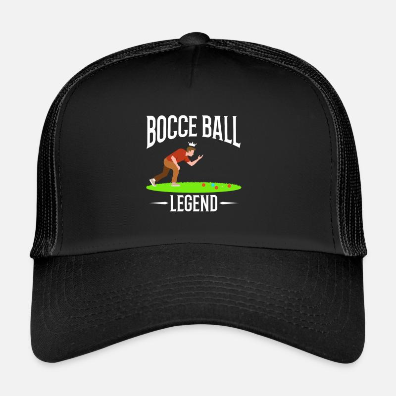 Légende de la pétanque Casquette trucker 