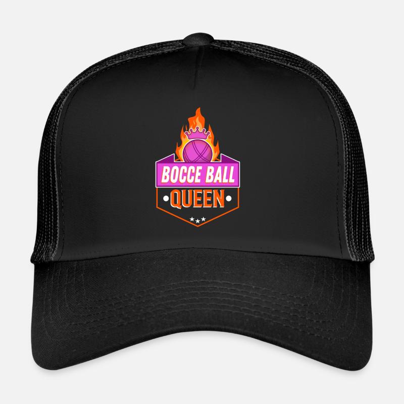 Bocce Ball Queen Trucker Cap