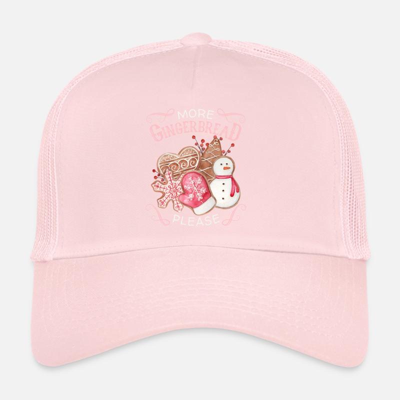 Gingerbread, gingerbread gingerbread, funny saying Trucker Cap