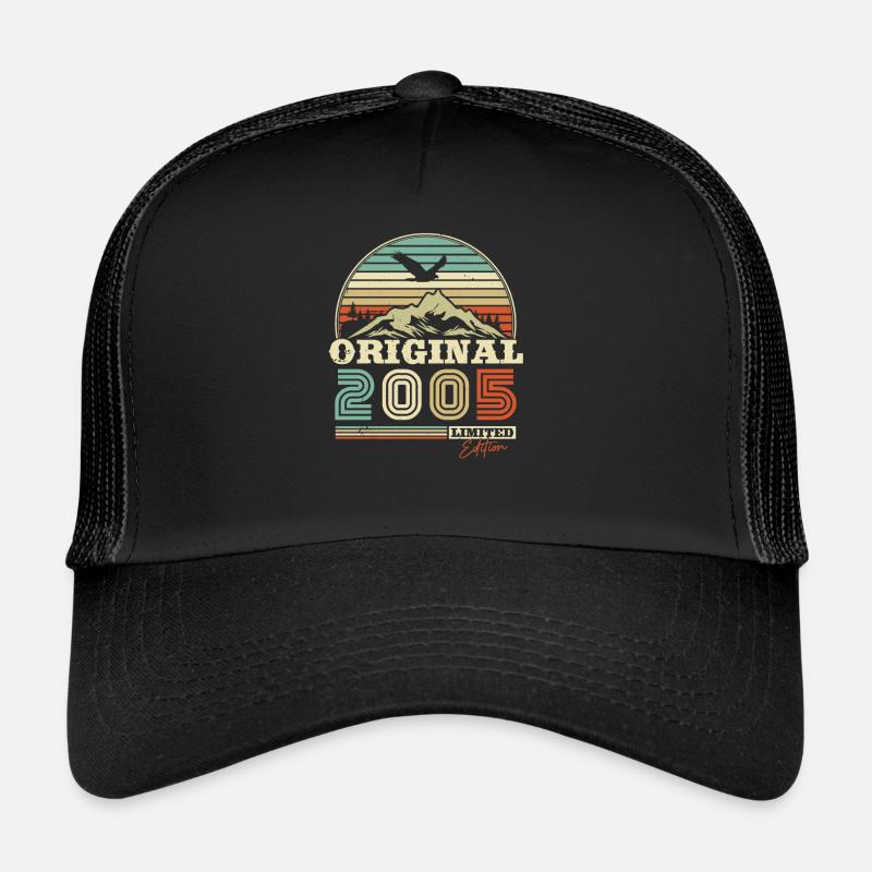 Limitierte Auflage 2005 Original Geburtstagsgeschenk Trucker Cap