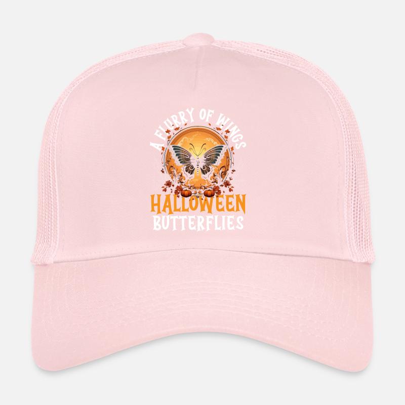 Schmetterling Halloween Süßes oder Saures Insektenliebhaber Trucker Cap