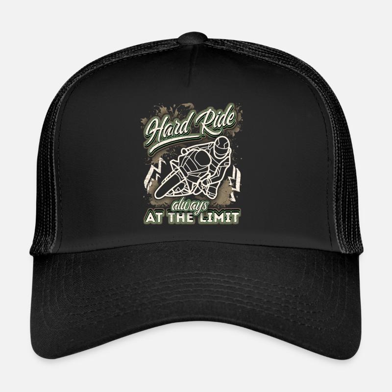 Motorradfahrer, Biker Design lustiger Spruch Trucker Cap