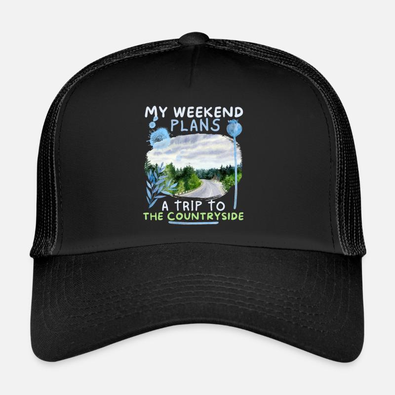 Weekend Car Excursion, Camping, Shore Excursion Trucker Cap