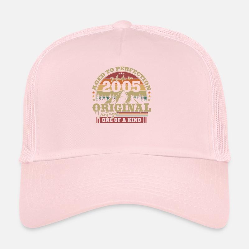 Original 2005 Célébrant 18 ans de légende Casquette trucker 