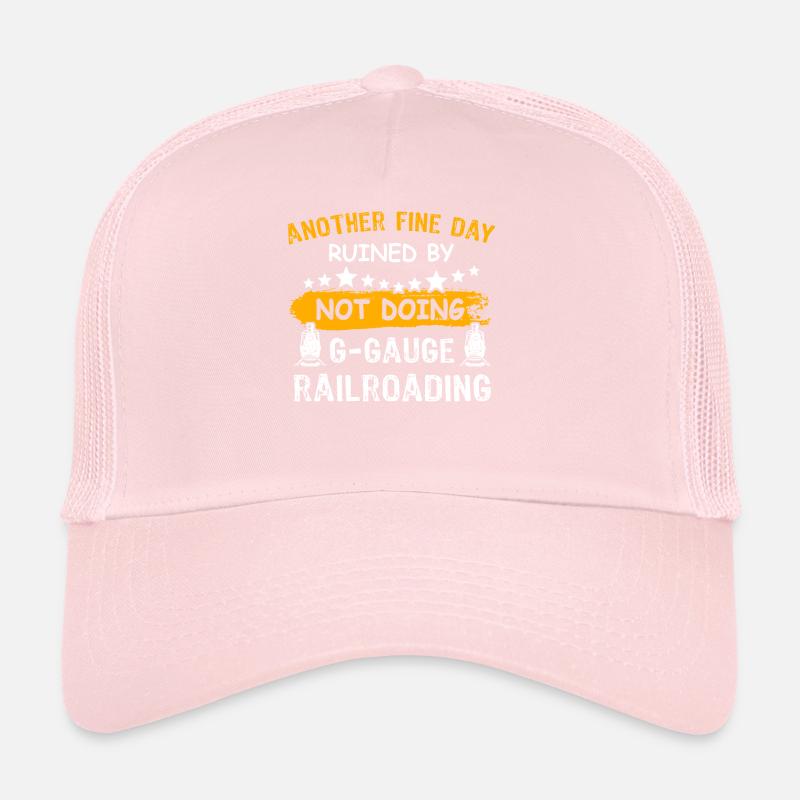Garden Railway Model Railroad Trucker Cap