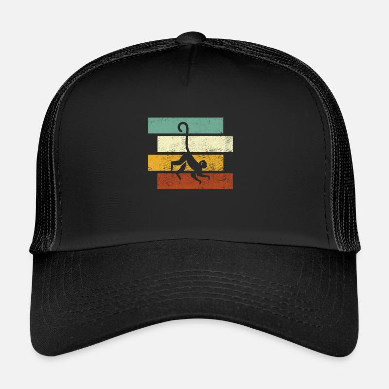 Monkey Retro Trucker Cap