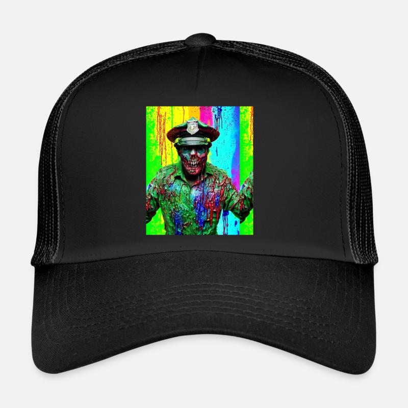 pixeleap 1685998123971 - Trucker Cap - black/black