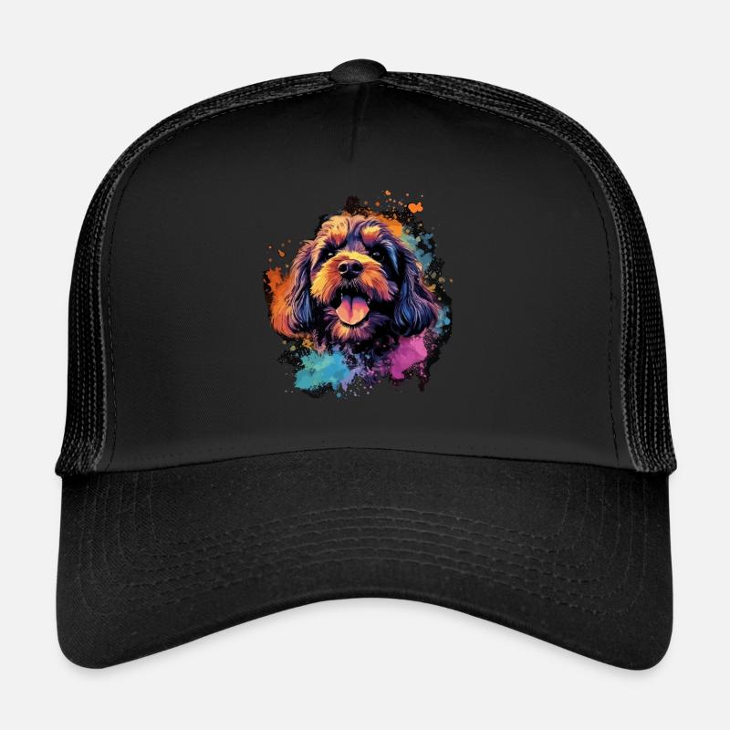 Cavapoo Dog Cadeau Dire Casquette trucker 