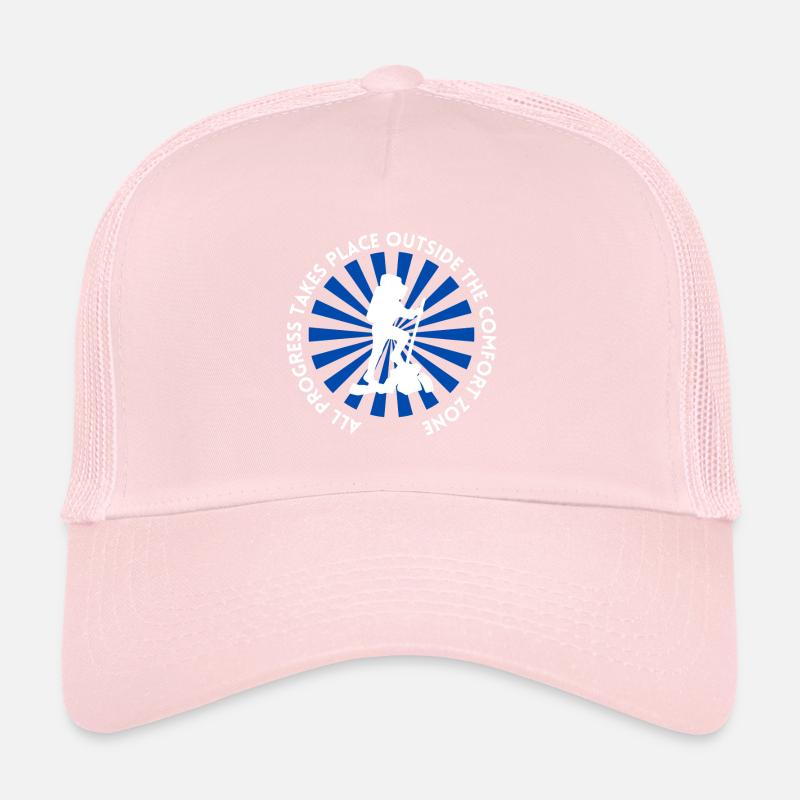 Progression de la randonnée en dehors de la zone de confort Casquette trucker 
