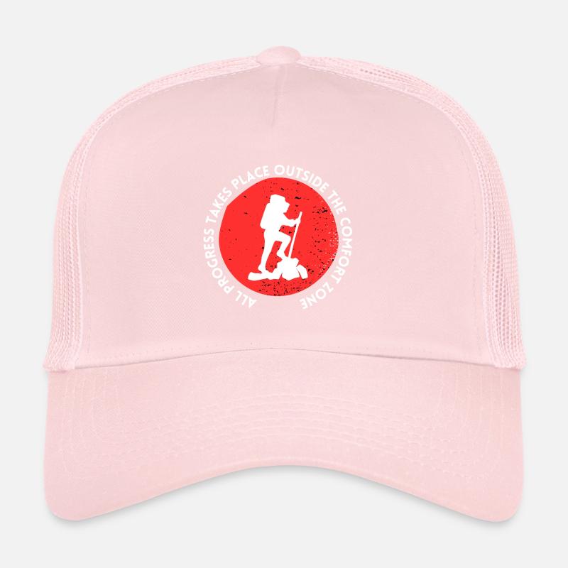 Progression de la randonnée en dehors de la zone de confort Casquette trucker 