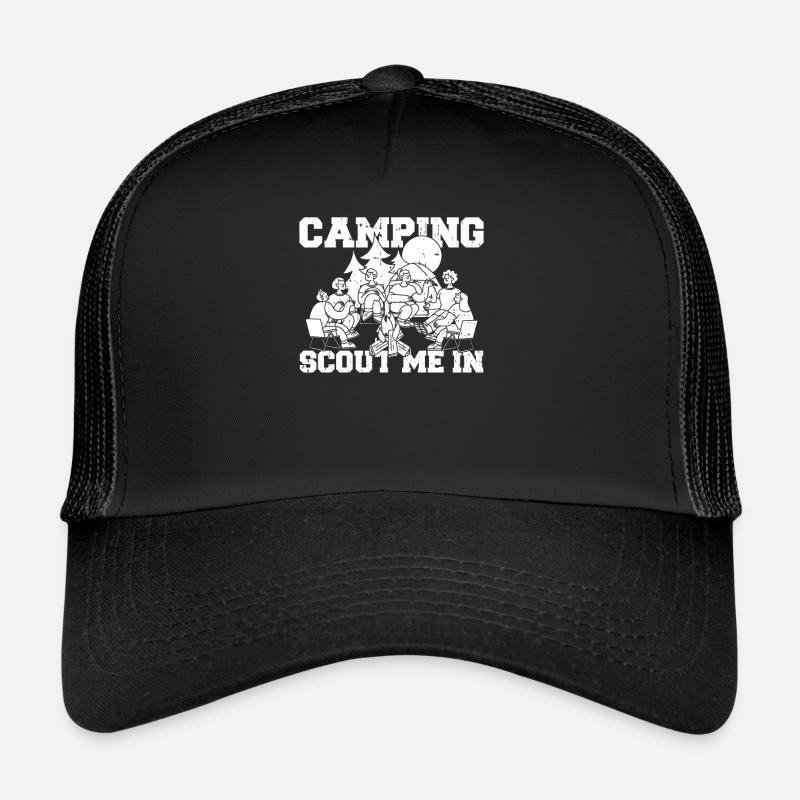 Boy Scout Funny Trucker Cap