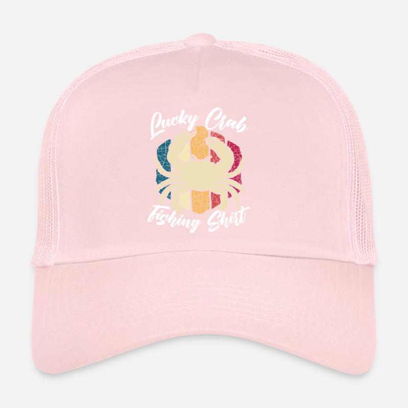 Pêche au crabe Crabe Pêcheur Crabbing Crabber Casquette trucker 