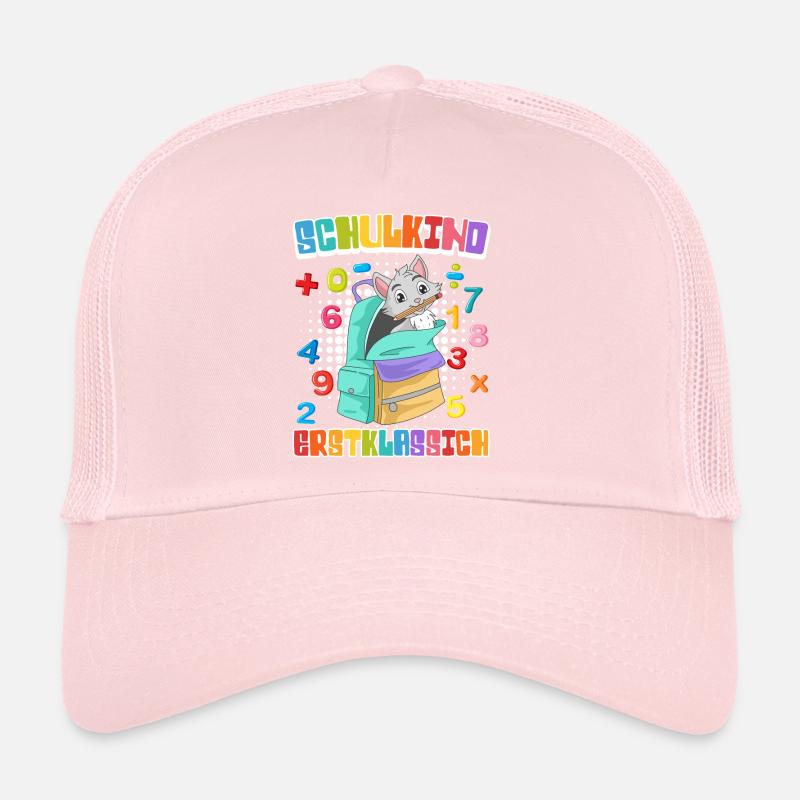 Schulkind Erstklassich Katzenfans Einschulung Trucker Cap