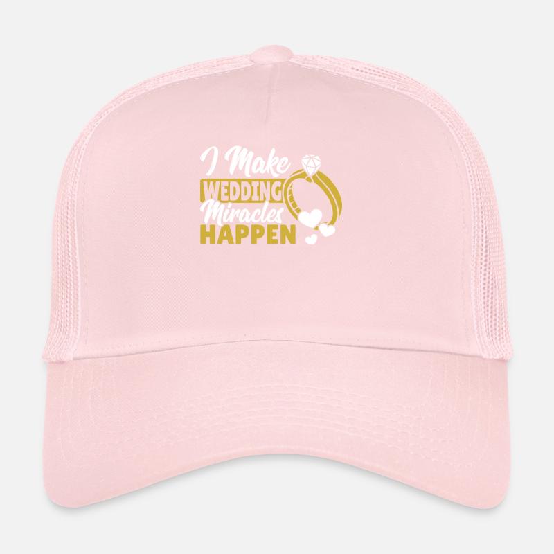 Ich bringe Hochzeitswunder zustande Wedding Trucker Cap