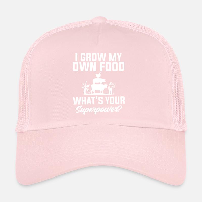 Ich Baue Mein Eigenes Essen An - Farmer Trucker Cap