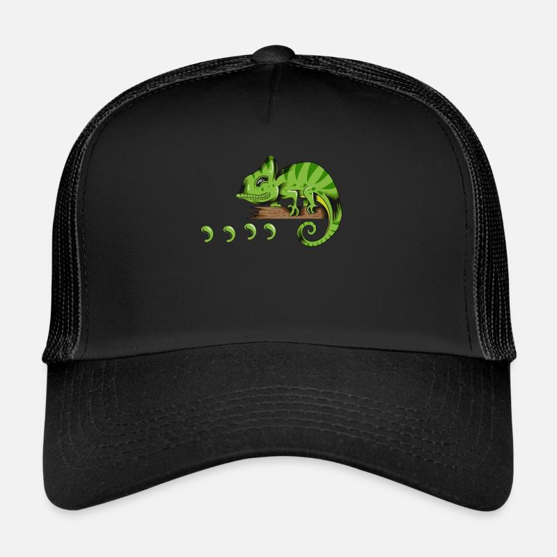 Lézard Reptile Holder Gecko Lizard Lizard Lizard Conception Casquette trucker 