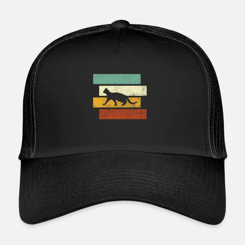 Katze Retro Trucker Cap
