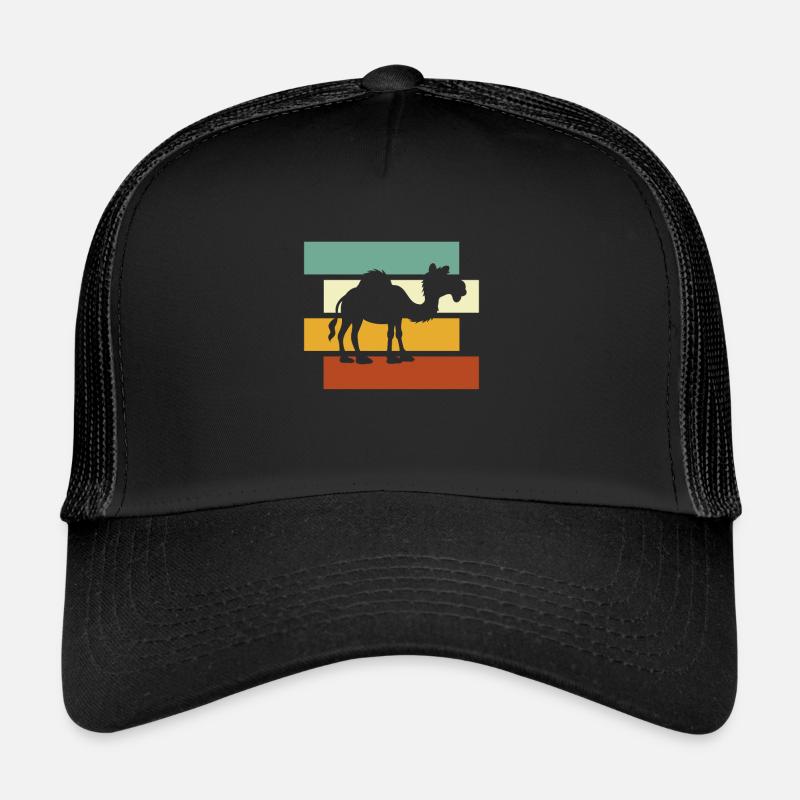 Camel Rétro Casquette trucker 