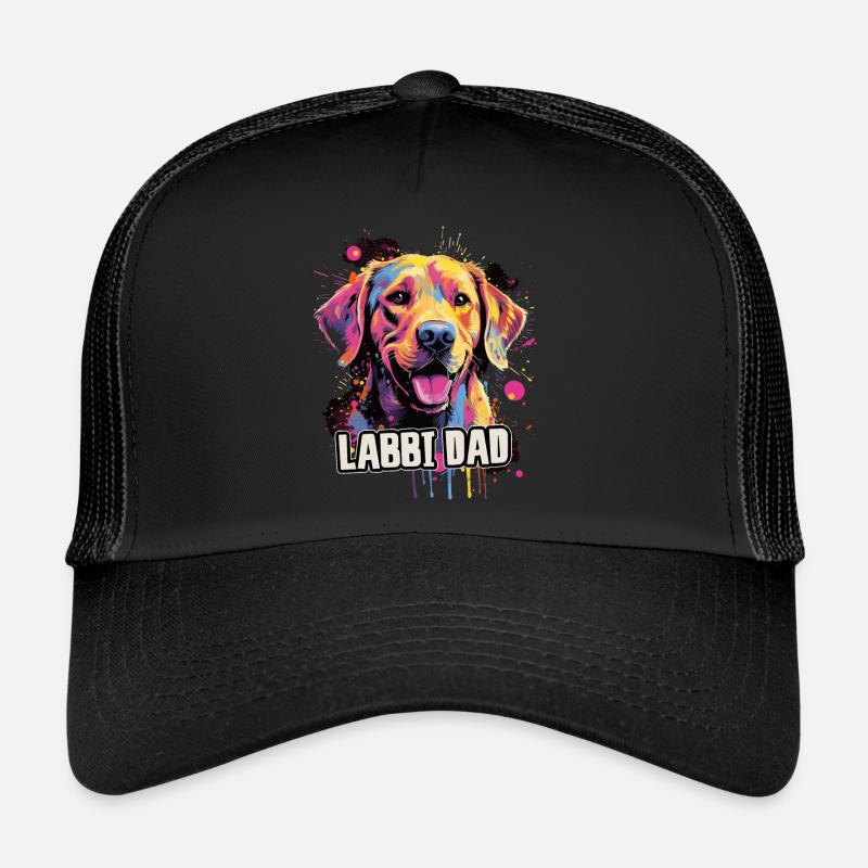Labbi Hund Geschenk Spruch Trucker Cap